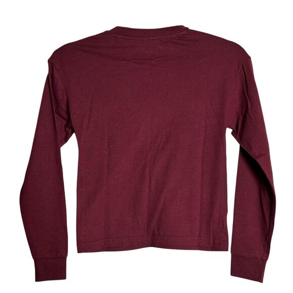 FIVE NIGHTS at FREDDY'S Graphic Tee NEW Maroon LS Unisex Size XS(4/5) - Picture 4 of 5